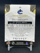2015 UPPER DECK TRILOGY - ROOKIE PREMIERES - J. VIRTANEN - #164 - #'D/499 - AUTOGRAPH - RC