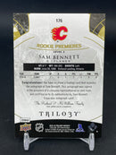2015 UPPER DECK TRILOGY - ROOKIE PREMIERES - S. VENNETT - #176 - #'D/49 - INSCRIBED AUTOGRAPH - RC