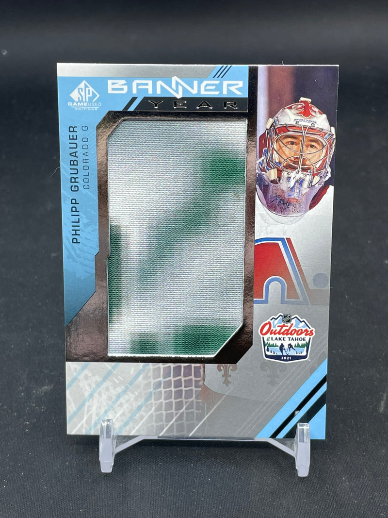 2021 UPPER DECK SP GAME USED - BANNER YEAR - P. GRUBAUER -