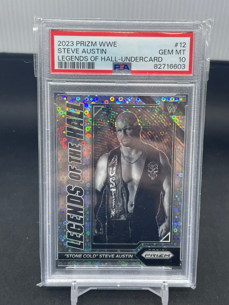 2023 PANINI PRIZM WWE - UNDERCARD - LEGENDS OF THE HALL - S. AUSTIN -