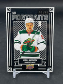 2022 UPPER DECK SERIES ONE - BLACK - UD PORTRAITS - K. KAPRIZOV - #P-22 - #'D/99