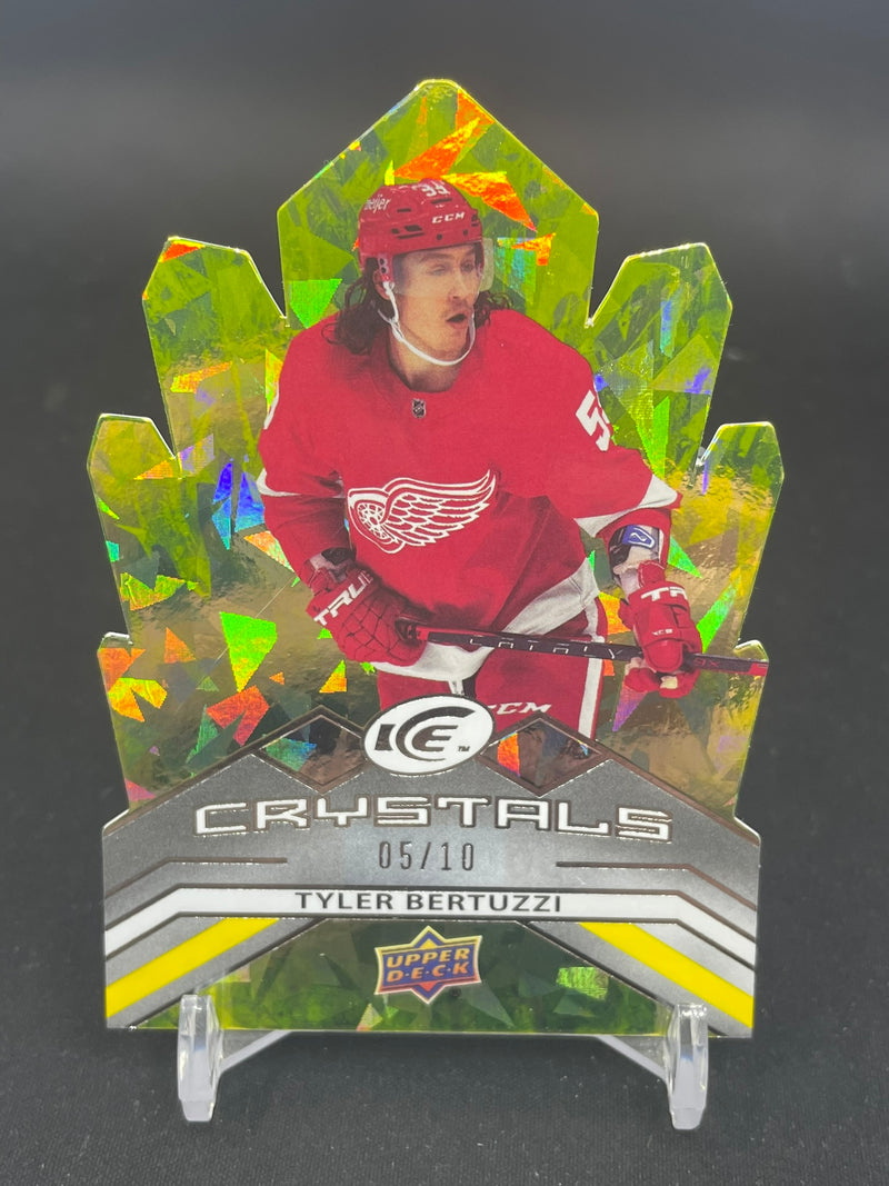 2021 UPPER DECK ICE - GOLD - CRYSTALS - T. BERTUZZI - #IC-33 - #'D/10