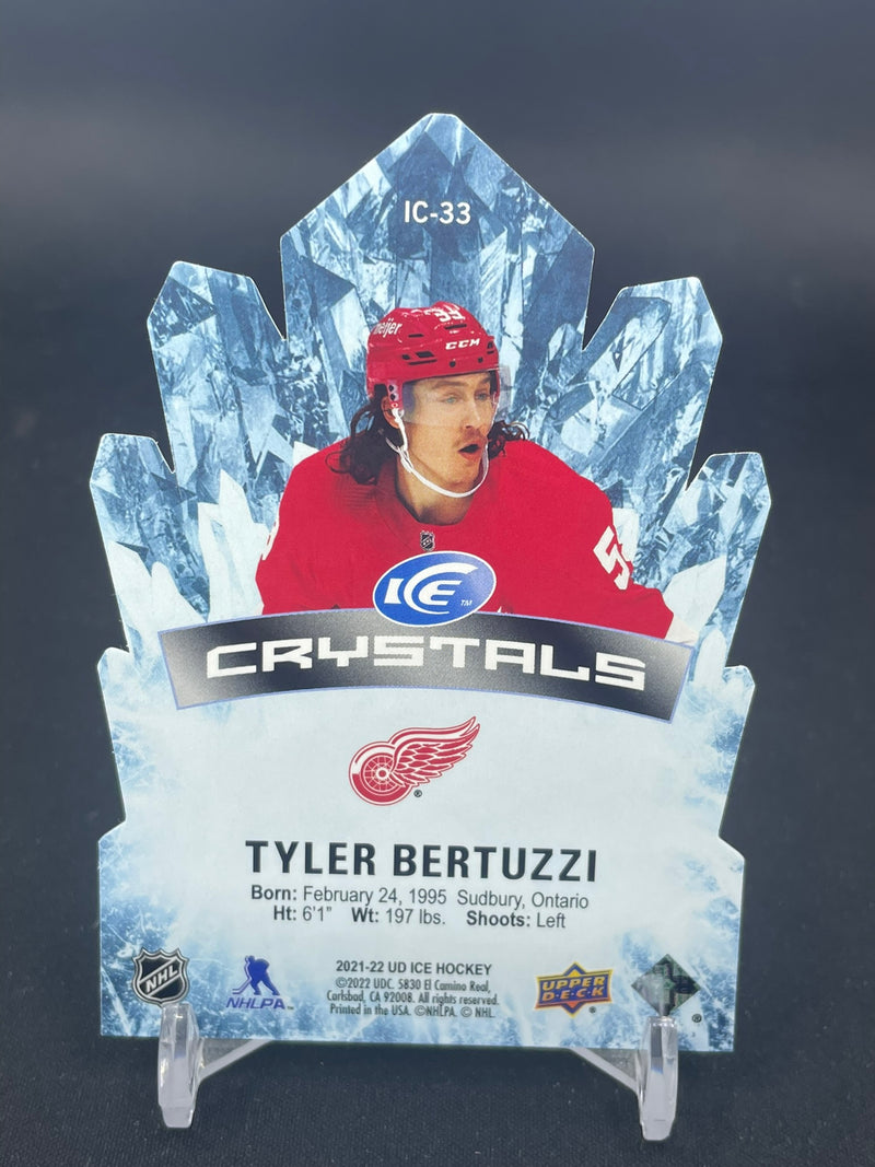 2021 UPPER DECK ICE - GOLD - CRYSTALS - T. BERTUZZI - #IC-33 - #'D/10