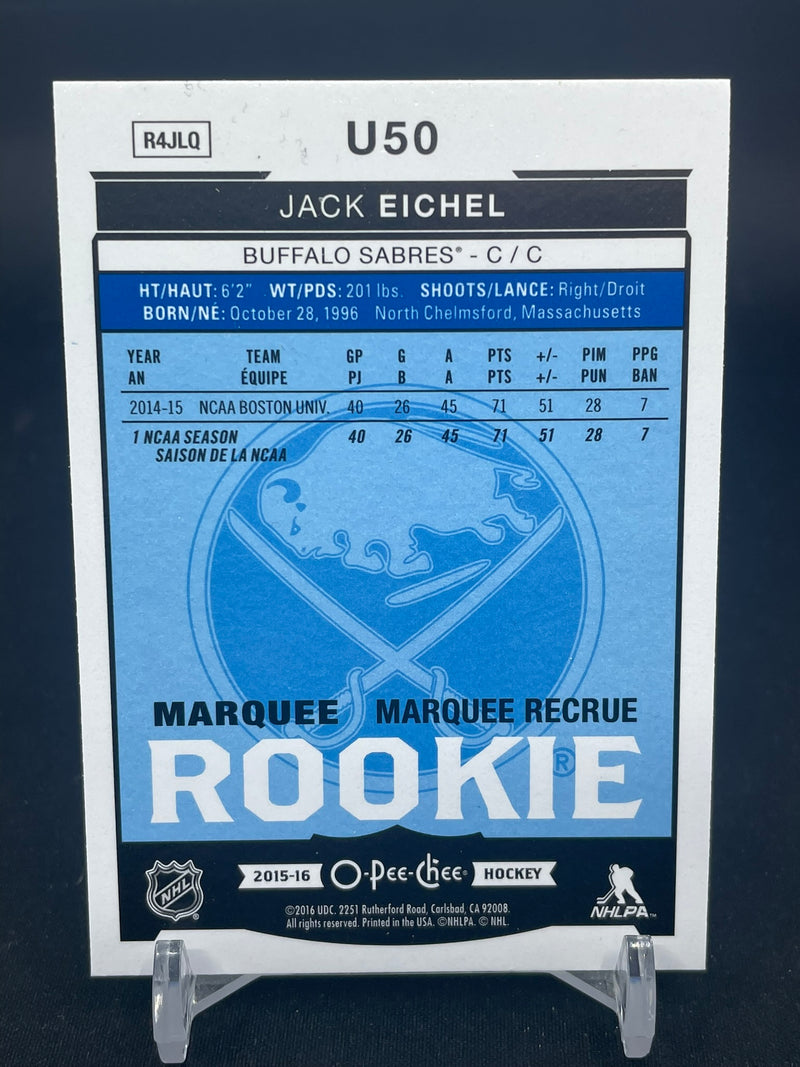 2015 UPPER DECK SERIES TWO - O-PEE-CHEE UPDATE - RAINBOW FOIL - J. EICHEL -