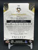 2015 UPPER DECK TRILOGY - ROOKIE PREMIERES - D. SPRONG - #154 - #'D/499 - AUTOGRAPH - RC