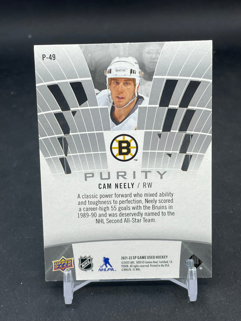 2021 UPPER DECK SP GAME USED - PURITY - C. NEELY -