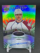 2014 UPPER DECK TRILOGY - ROOKIE PREMIERES - J. HISHON - #139 - #'D/99 - AUTOGRAPH - RC