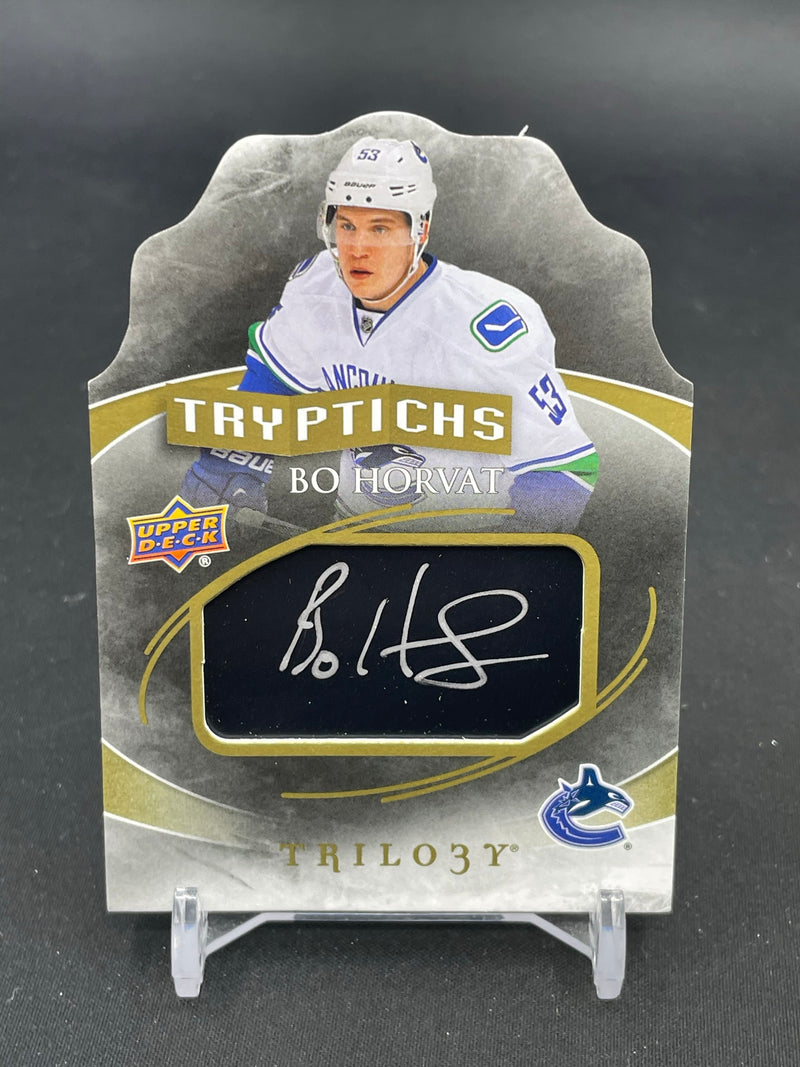 2015 UPPER DECK TRILOGY - TRYPTICHS - B. HORVAT - #T-VAN2 - #'D/80 - AUTOGRAPH