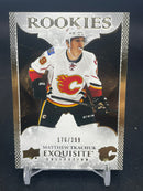 2016 UPPER DECK EXQUISITE COLLECTION - ROOKIE - M. TKACHUK - #R-7 - #'D/299 - RC