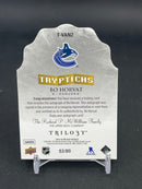 2015 UPPER DECK TRILOGY - TRYPTICHS - B. HORVAT - #T-VAN2 - #'D/80 - AUTOGRAPH