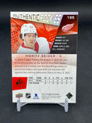 2021 UPPER DECK SP GAME USED - RED - AUTHENTIC ROOKIES - M. SEIDER - #195 - #'D/205 - RC
