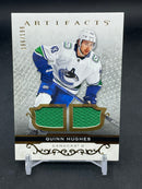 2021 UPPER DECK ARTIFACTS - Q. HUGHES - #119 - #'D/199 - DUAL RELIC