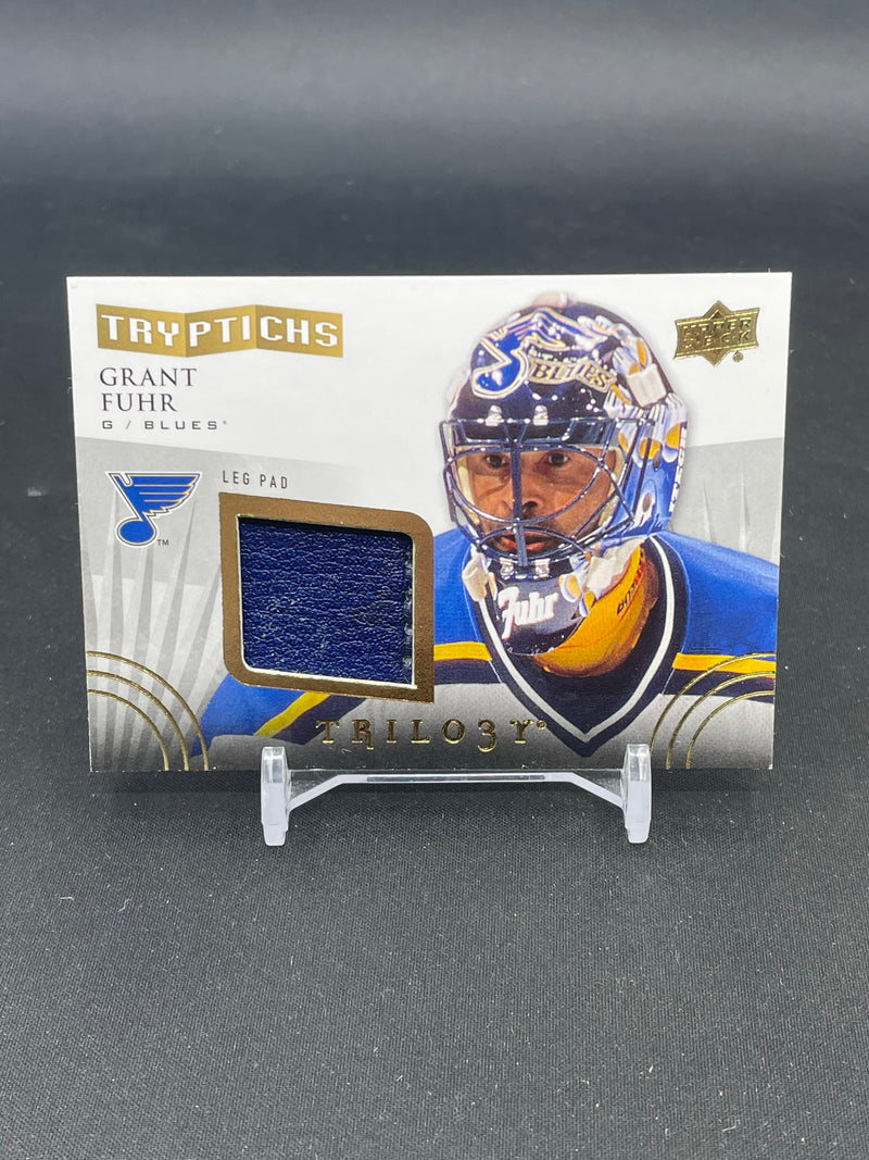 2014 UPPER DECK TRILOGY - TRYPTICHS - G. FUHR - #T-NET3 - #'D/600 - RELIC