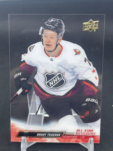 2022 UPPER DECK EXTENDED SERIES - CLEAR CUT EXCLUSIVES - B. TKACHUK - #658 - RC