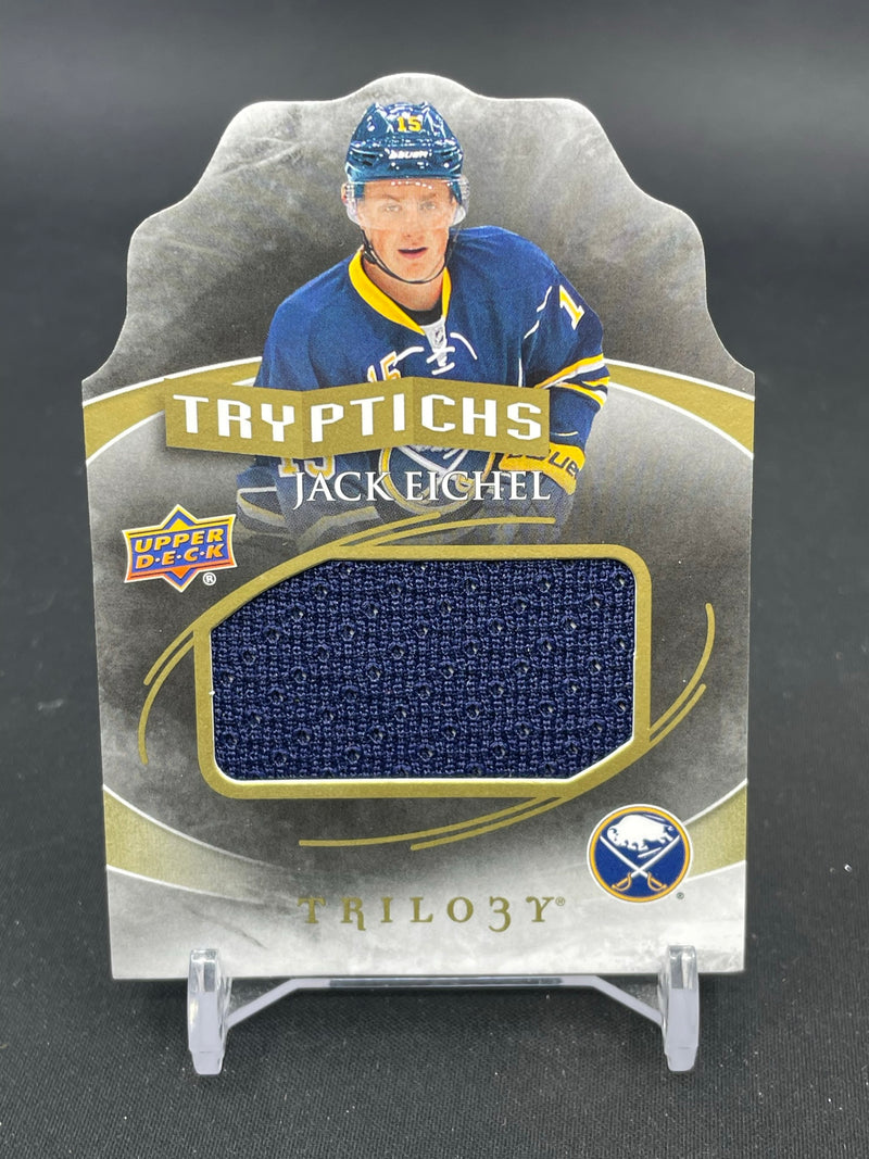 2015 UPPER DECK TRILOGY - TRYPTICHS - J. EICHEL - #T-RC1-2 - #'D/250 - RELIC - RC