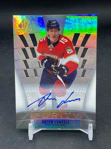 2021 UPPER DECK SP GAME USED - PURITY - A. LUNDELL - #P-74 - #'D/25 - AUTOGRAPH - RC