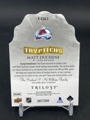 2015 UPPER DECK TRILOGY - TRYPTICHS - M. DUCHENE - #T-COL1 - #'D/200 - RELIC