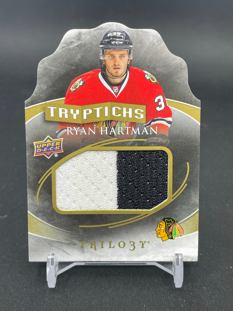 2015 UPPER DECK TRILOGY - TRYPTICHS - R. HARTMAN - #T-RC2-2 - #'D/250 - RELIC