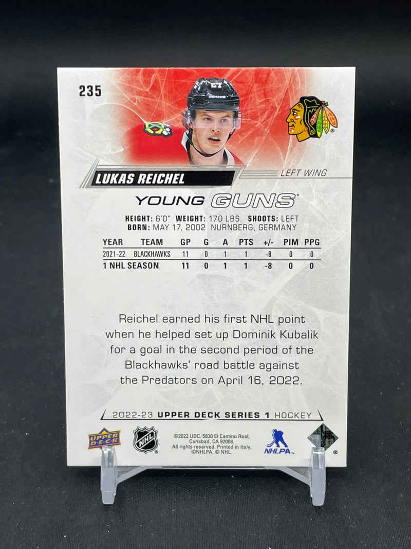 2022 UPPER DECK SERIES ONE - YOUNG GUNS - L. REICHEL -