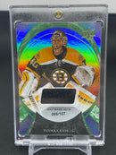 2015 UPPER DECK TRILOGY - T. RASK - #9 - #'D/107 - RELIC