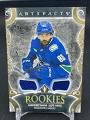 2024 UPPER DECK ARTIFACTS - GOLD MATERIALS - A. BAINS - #181 - #'D/499 - DUAL RELIC - RC