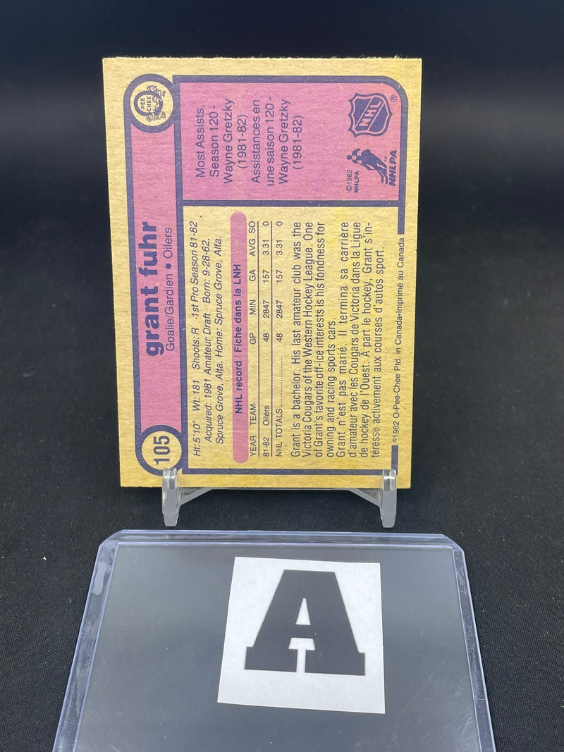 1982 O-PEE-CHEE - G. FUHR -