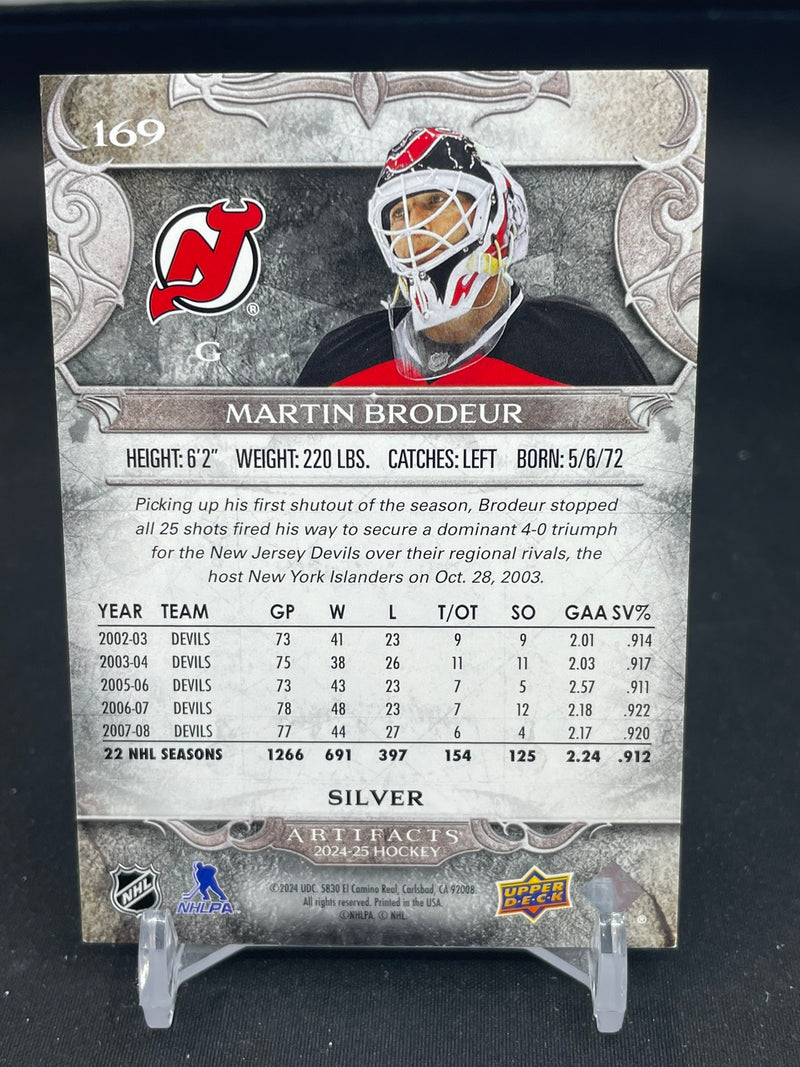 2024 UPPER DECK ARTIFACTS - SILVER - M. BRODEUR - #169 - #'D/599
