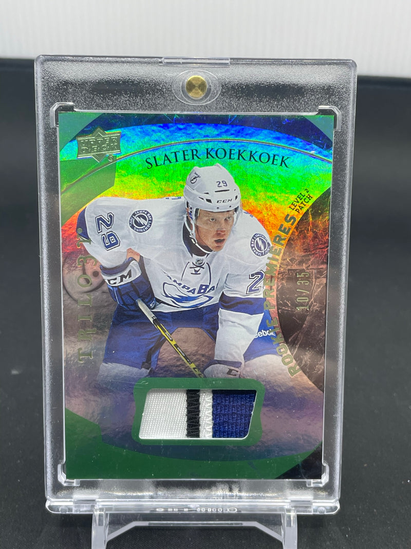 2015 UPPER DECK TRILOGY - ROOKIE PREMIERES - S. KOEKKOEK - #152 - #'D/35 - RELIC - RC