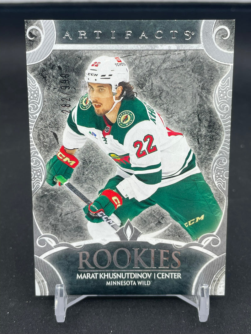 2024 UPPER DECK ARTIFACTS - ROOKIES SILVER - M. KHUSNUTDINOV - #191 - #'D/999 - RC