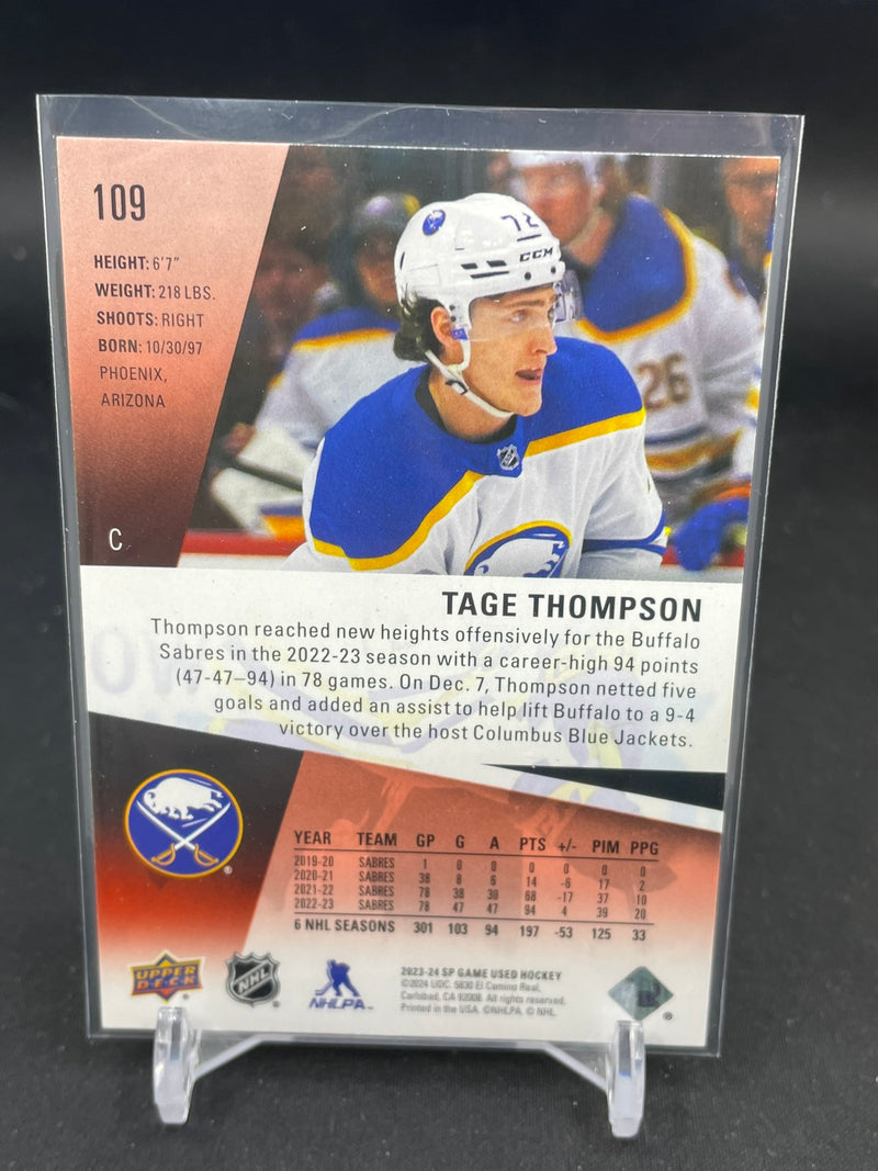 2023 UPPER DECK SP GAME USED - T. THOMPSON - #109 - #'D/226