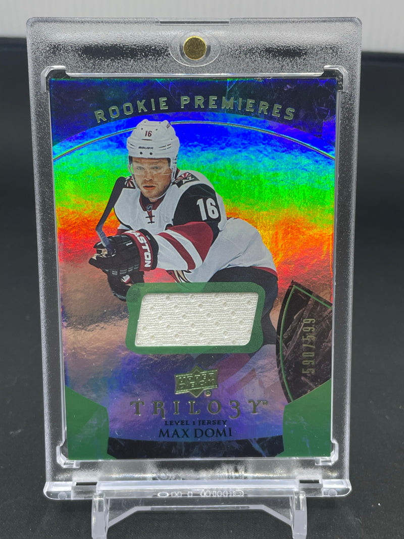 2015 UPPER DECK TRILOGY - ROOKIE PREMIERES - M. DOMI - #107 - #'D/599 - RELIC - RC