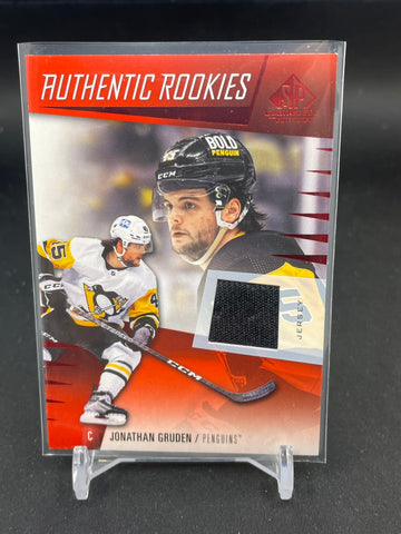 2023 UPPER DECK SP GAME USED - AUTHENTIC ROOKIES - J. GRUDEN - #209 - RELIC - RC