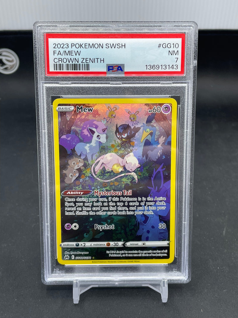 POKEMON - CROWN ZENITH - MEW - FULL ART -