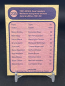 1982 O-PEE-CHEE - NHL GOAL LEADER - W. GRETZKY -