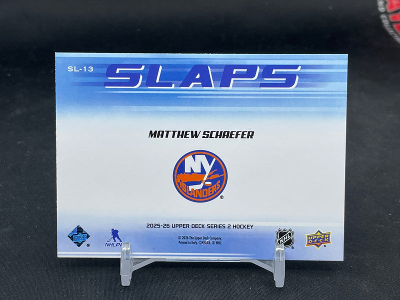 2025 UPPER DECK SERIES TWO - SLAPS - M. SCHAEFER -