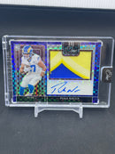 2023 PANINI ONE - BLUE PRIZM - PRECISION ROOKIE PATCH AUTO - P. NACUA - #307 - #'D/75 - RELIC - AUTOGRAPH - RC