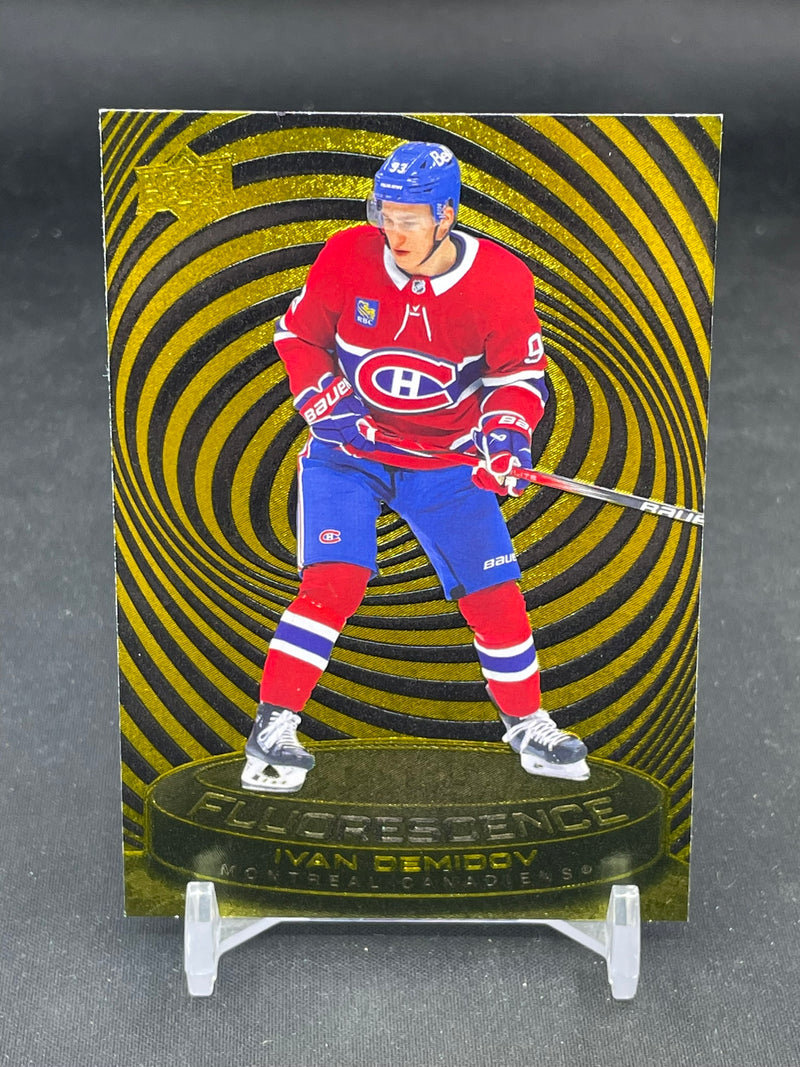 2025 UPPER DECK SEIRES TWO - GOLD - FLUORESCENCE - I. DEMIDOV - #F-19 - #'D/150 - RC