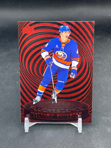 2025 UPPER DECK SERIES TWO - RED -FLUORESCENCE - M. SCHAEFER - #F-26 - RC