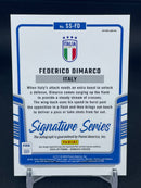 2024 PANINI DONRUSS - PINK VELOCITY PRIZM - SIGNATURE SERIES - F. DIMARCO -