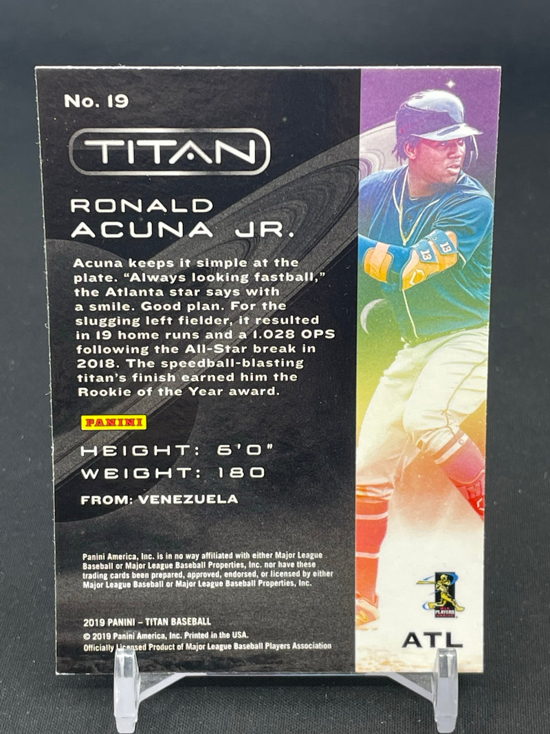 2019 PANINI TITAN - R. ACUNA JR. -