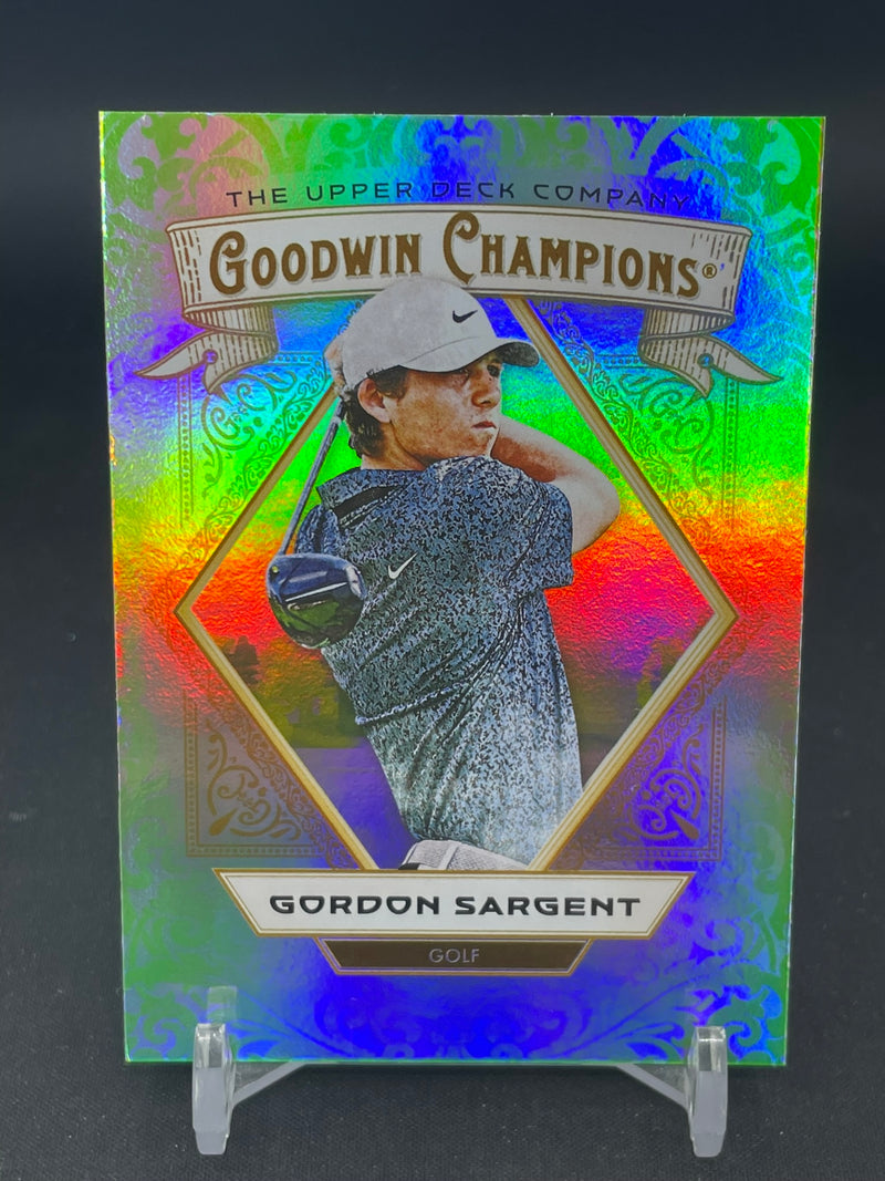 2025 UPPER DECK GOODWIN CHAMPIONS - NEON GREEN RAINBOW - G. SARGENT -