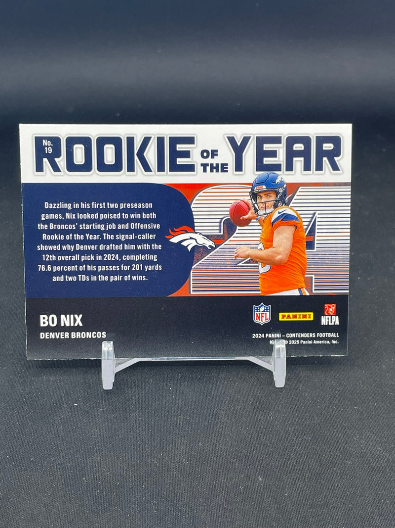 2024 PANINI CONTENDERS - SPARKLE - ROOKIE OF THE YEAR - B. NIX -