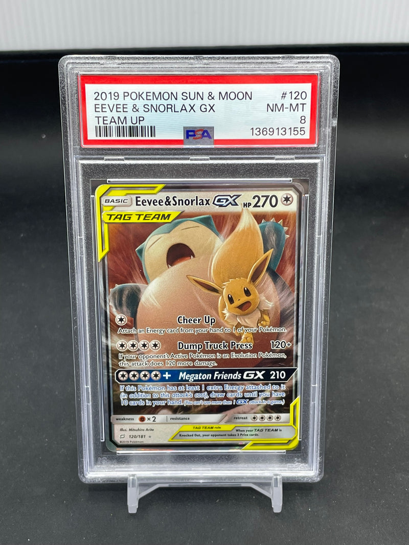 POKEMON - TEAM UP - EEVEE & SNORLAX GX -