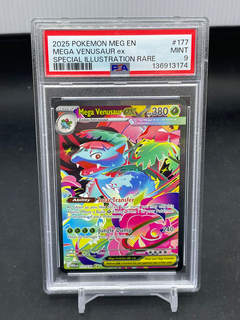 POKEMON - MEGA EVOLUTIONS - MEGA VENUSAUR EX - SPECIAL ILLUSTRATION RARE -