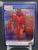 2023 UPPER DECK MARVEL PLATINUM - BLUE TRAXX - ARNO STARK IRON MAN 2020 - #177 - #'D/499