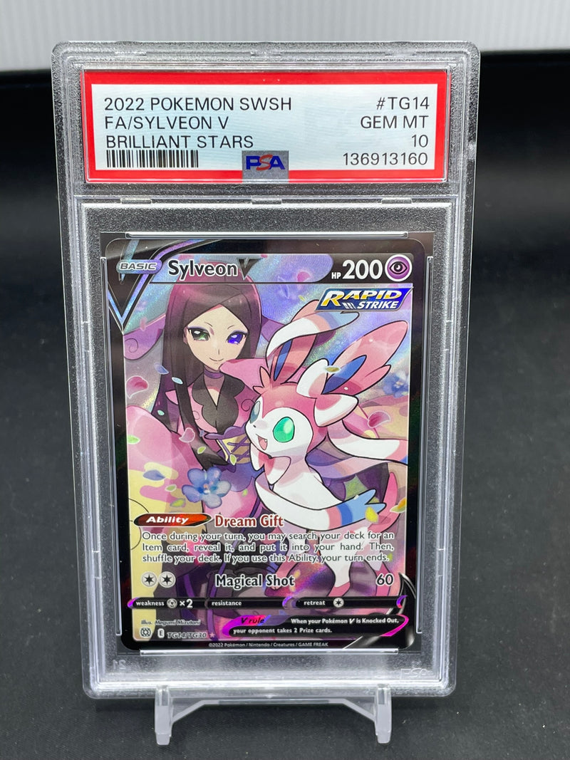 POKEMON - BRILLIANT STARS - SYVEON V - FULL ART -