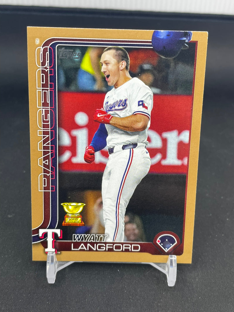 2025 TOPPS SERIES TWO - GOLD - W. LANGFORD - #455 - #'D/2025