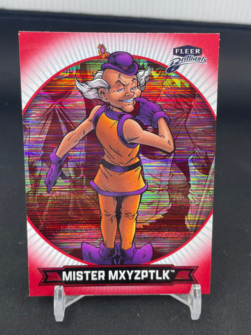 2025 UPPER DECK FLEER BRILLIANTS SUPERMAN - RED HEAT VISION - MISTER MXYZPTLK - #74 - #'D/1938