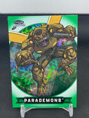 2025 UPPER DECK FLEER BRILLIANTS SUPERMAN - GREEN KRYPTONITE - PARADEMONS - #87 - #'D/499