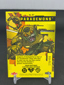 2025 UPPER DECK FLEER BRILLIANTS SUPERMAN - GREEN KRYPTONITE - PARADEMONS - #87 - #'D/499